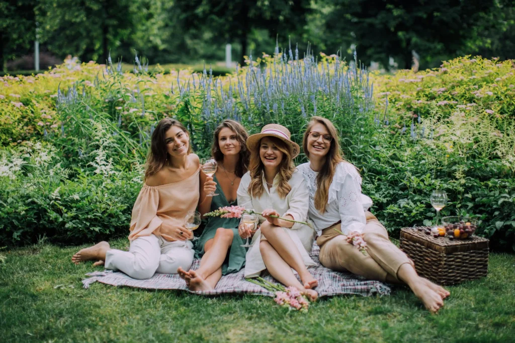 Happy women image